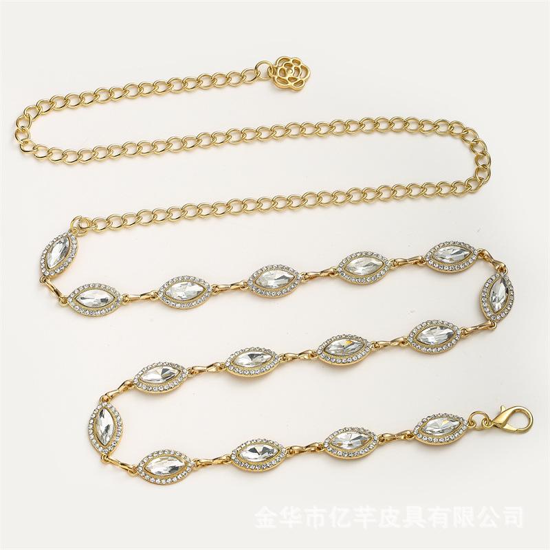 Mei Mary New women's waist chain - stylish and high-end skirt decoration chain - trendy accessory chain