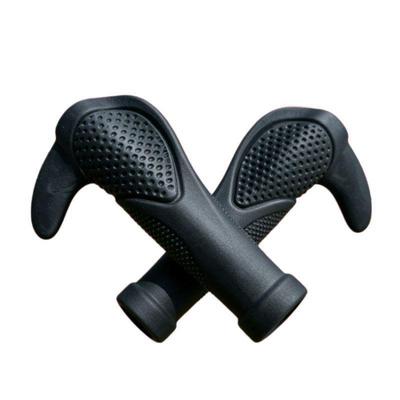 Bike Handlebar Grips Ergonomics With Extended Bar Non-Slip Rubber Bike Grips Durable Cuffs Bicycle Accessories