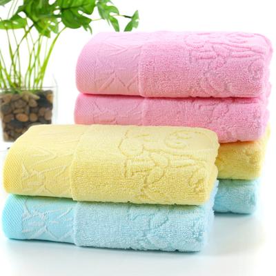 Bamboo Fiber Towel Gift Advertising Beauty Face Towel Bamboo Charcoal Fiber Towel