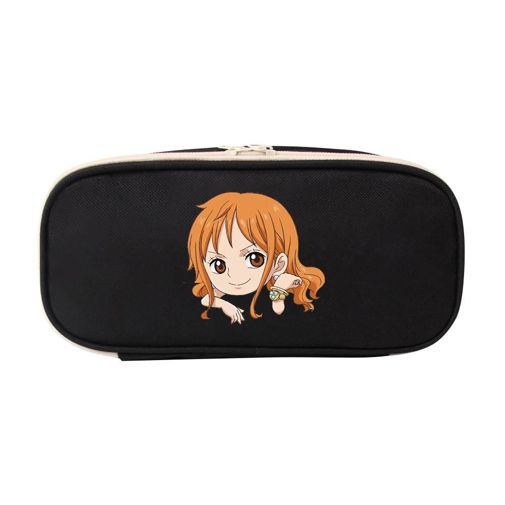 Piece One Pattern Printing Canvas Stationery Bag Student Pencil Fashion Case