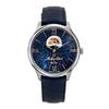 Reloj Edmond de edición limitada con esfera azul y corazón abierto MC1886ABU automático para hombre