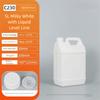 1/2/3/4/5/6/10L Plastic Airtight Bottle Food Grade Oil Jerrican Multipurpose HDPE Bucket  Yogurt