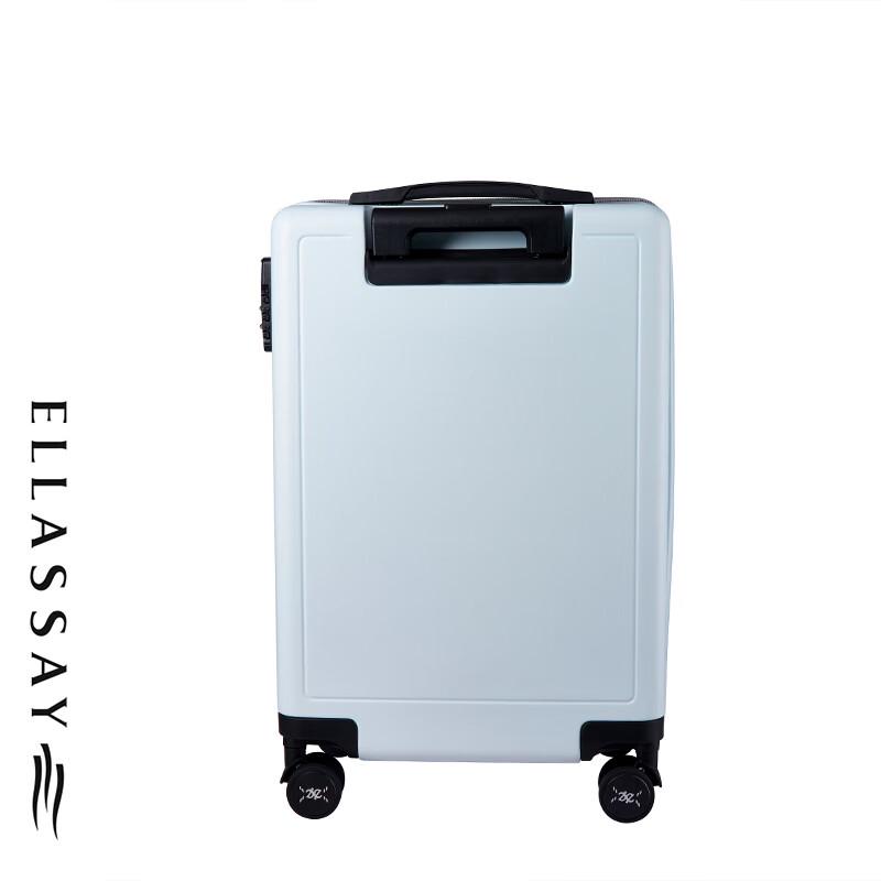 ELLASSAY Haze Blue 20-inch Carry-On Luggage