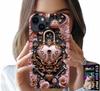 Case For iPhone 15 Plus - Feminine, Fashionable Designs, Heart Rose Padlock