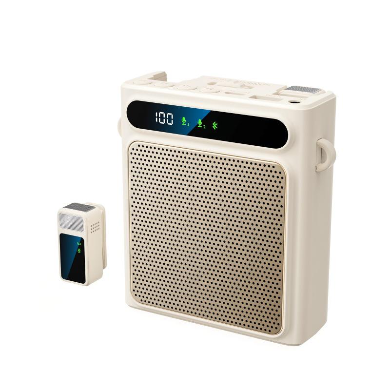 Wireless Dual-Microphone Portable Waist Speaker for Teachers