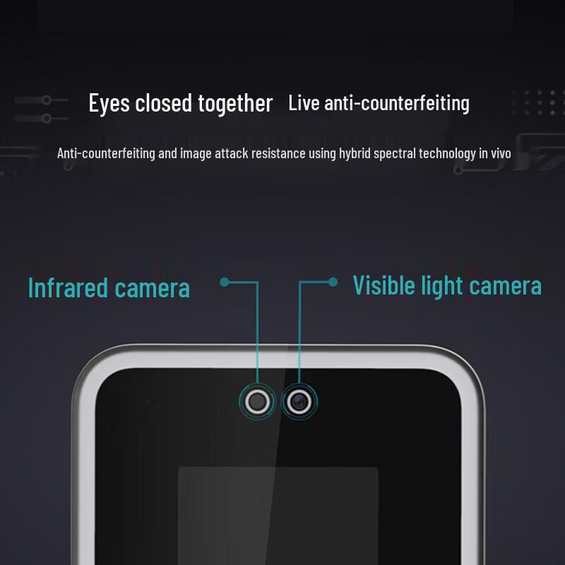 DingTalk SmartLink Modian Y2 Facial Recognition Attendance Machine CN plug (adapter included)