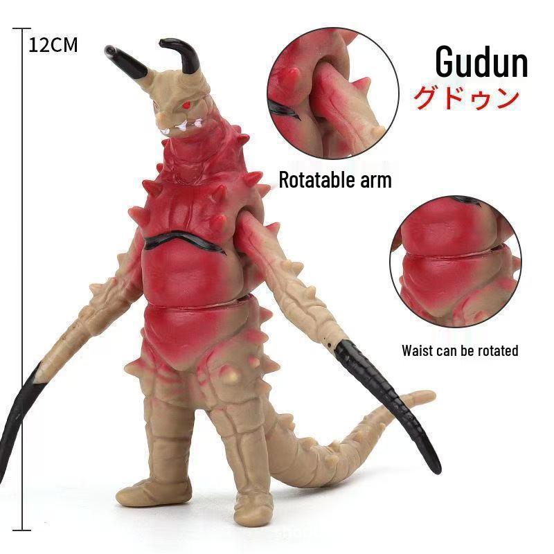 Compact Ultraman Monster Unbreakable Soft Vinyl Toy