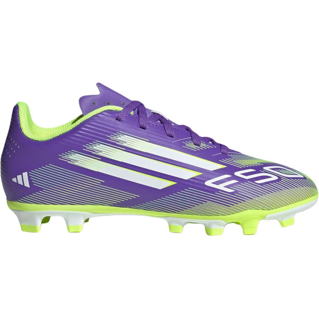 Adidas F50 Club Comfortable Versatile Durable Support Low-Top Kids Soccer Shoes Kids sneaker Purple JI0030