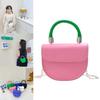 Trendy Mini Pu Chain Shoulder Bag For Stylish Girls In Various Colors Ideal For Kids