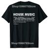 Electro House Music Headphone Techno Party DJ Unisexs Womens Tshirt Fashion New Top Tees TShirt Harajuku Short Sleeve