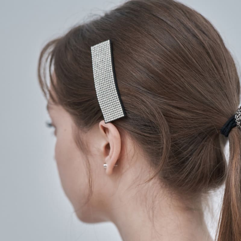 ELLEHAIR Wide Square Cubic Hairpin ELHP016