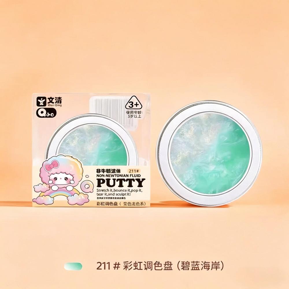 New Stress Relief Toys Old Man Liquid Squishy Transparent Crystal Slime Fluffy Foam Putty Kids Safe Bouncy Stretchy Color Slime