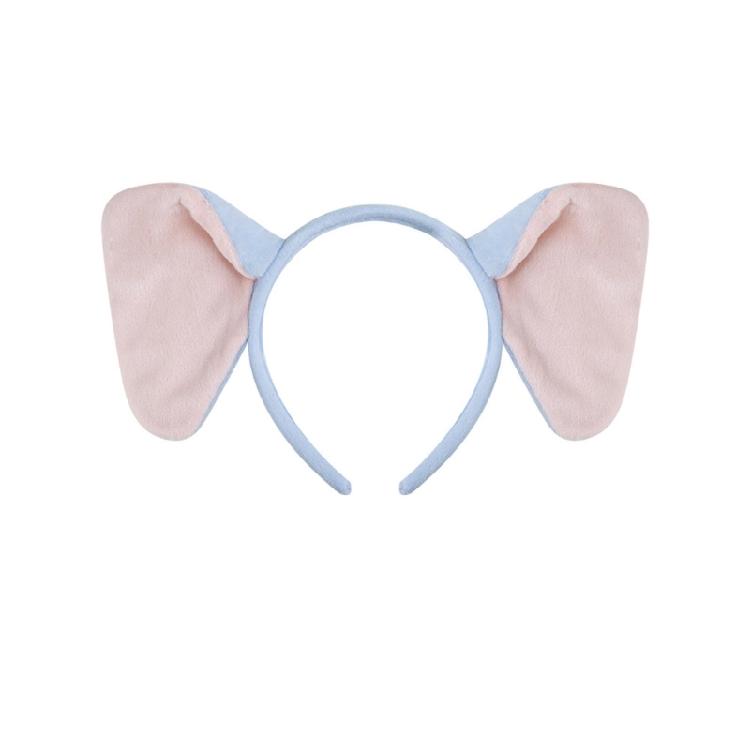 Animal Fancy Costume Kit Accessories Elephant Costume Set with Elephant Ears Headband Bowtie Tail Tutu Skirt 1/3/4Pcs