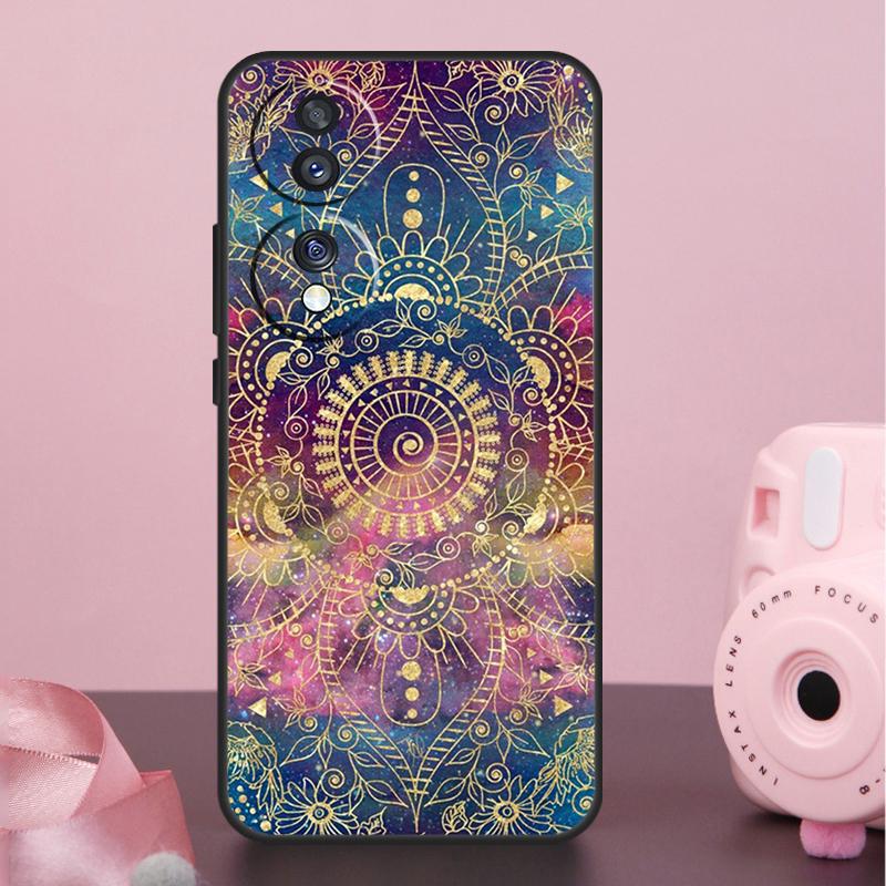 Indian Pattern Mandala Case For Honor Magic 7 5 6 8 Pro X9a X9b X9c X9d X8b X8c Win RT 50 70 90 200 400 Lite Cover