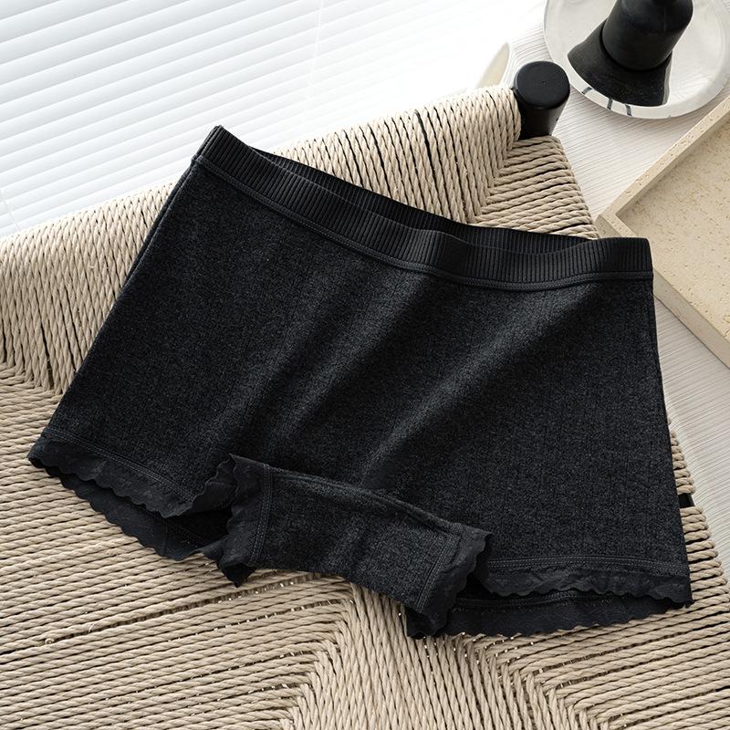 Women's Spring and Summer Floral Cotton Anti Bacterial Crotch Flat Angle Underwear