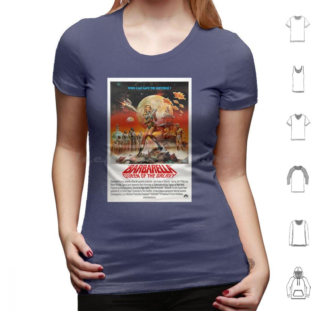 Barbarella  Queen Of The Galaxy T Shirt Men Women Kids 6xl Barbarella Camp Sci Fi Retro Cinema Movie Film Classic Colourful