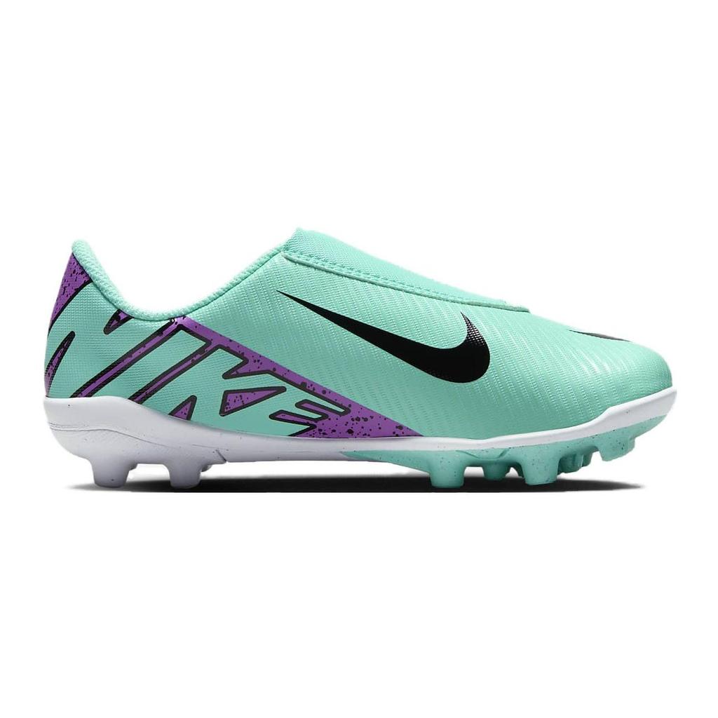 Nike Mercurial Vapor 15 Abriebfeste Low-Top-Fußballschuhe für Kinder Grün Kinder DJ5964-300