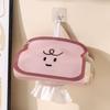 PU Leather Hanging Tissue Bag Cartoon Wall Hanging Tissue Holder Creative Napkin Dispenser  Bedside