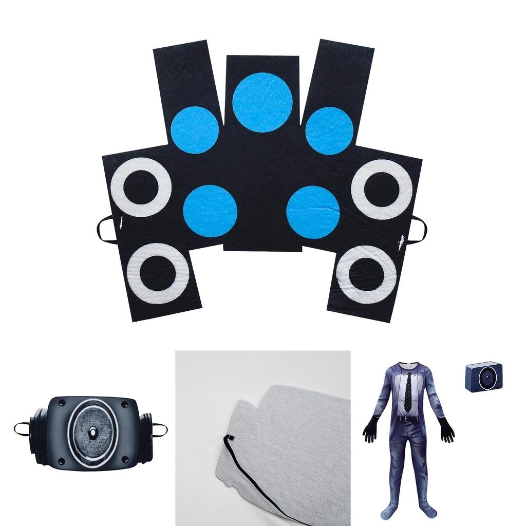 New Arrival Cartoon Tv Toilet Man Cosplay Bodysuit For Kids 4713