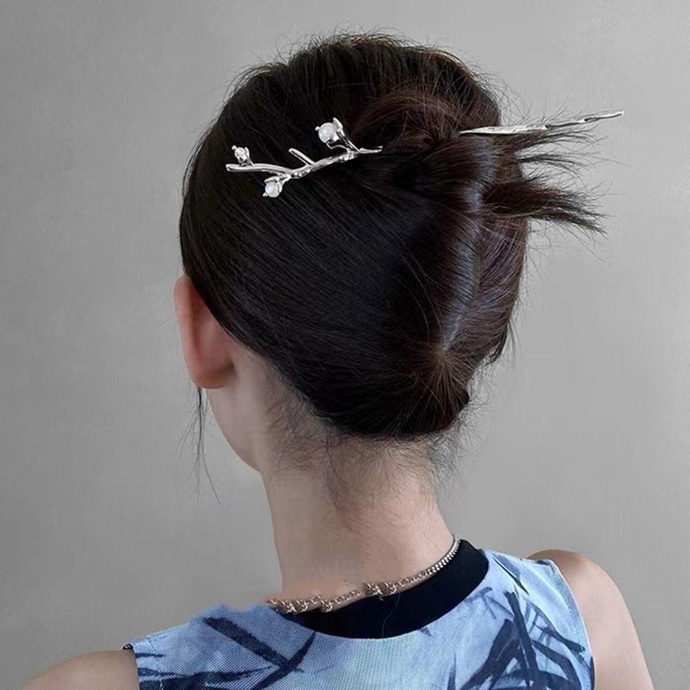 Headwear Cheongsam Metal Hairpin Ancient Style Hairpin Chinese Style Headwear Hanfu Hair Sticks