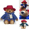 Urso Paddington Fofo Brinquedo de Pelúcia Boneco Com Suéter 29cm/11,42in