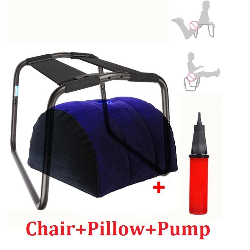 Sex Love Chair Air Pillow Trampoline G Spot Orgasm Cushion SexY Furnitures Sofa Swing  Pleasure For Couple Adult SexToys