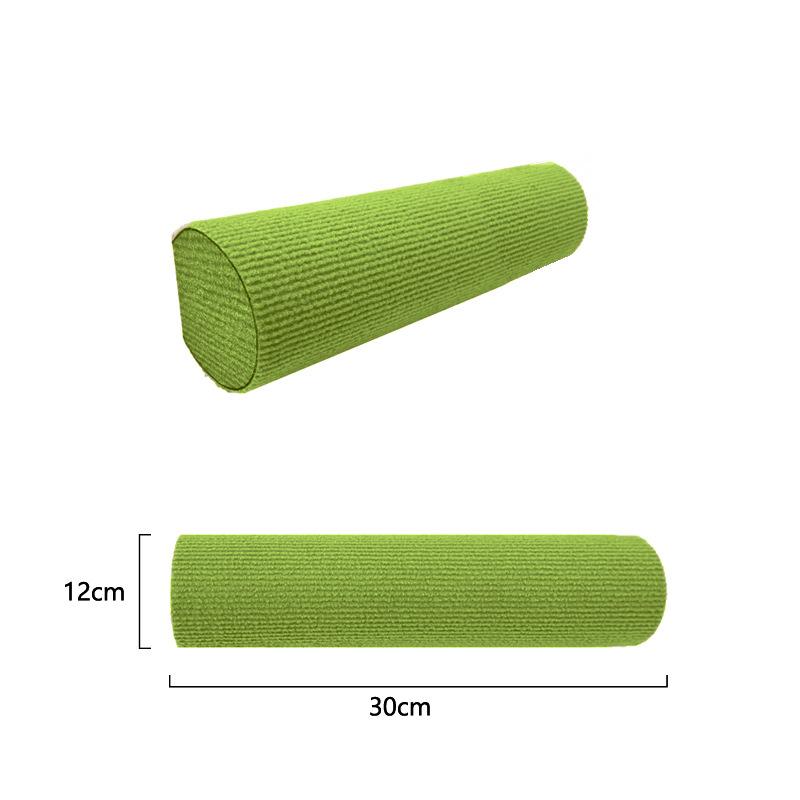 DIY Self Adhesive Cat Scratcher Interactive Scratching Post Toy for Indoor Cats Durable Grooming Pad for Claw Trimming and Play