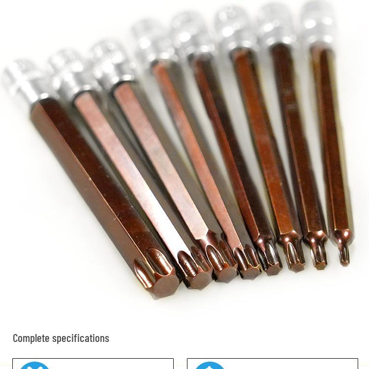 1/4 Hex Torx H3 Extension Rod Screwdriver Bit for Socket Wrench