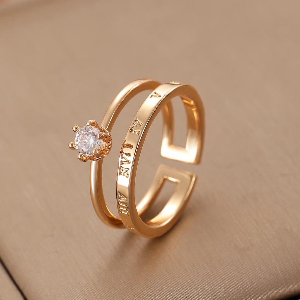High-End Cross-Border Fashion Bow Ring for Women - European & American Style Open Index Finger Accessory
