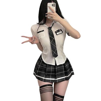 LIKENNY Matrosenmädchen Sexy Highschool-Mädchen Turnen Schulkulturfest Uniform, Cosplay, Uniform, Minirock, Niedlich, Beliebt, Damen, Moe, Foto,