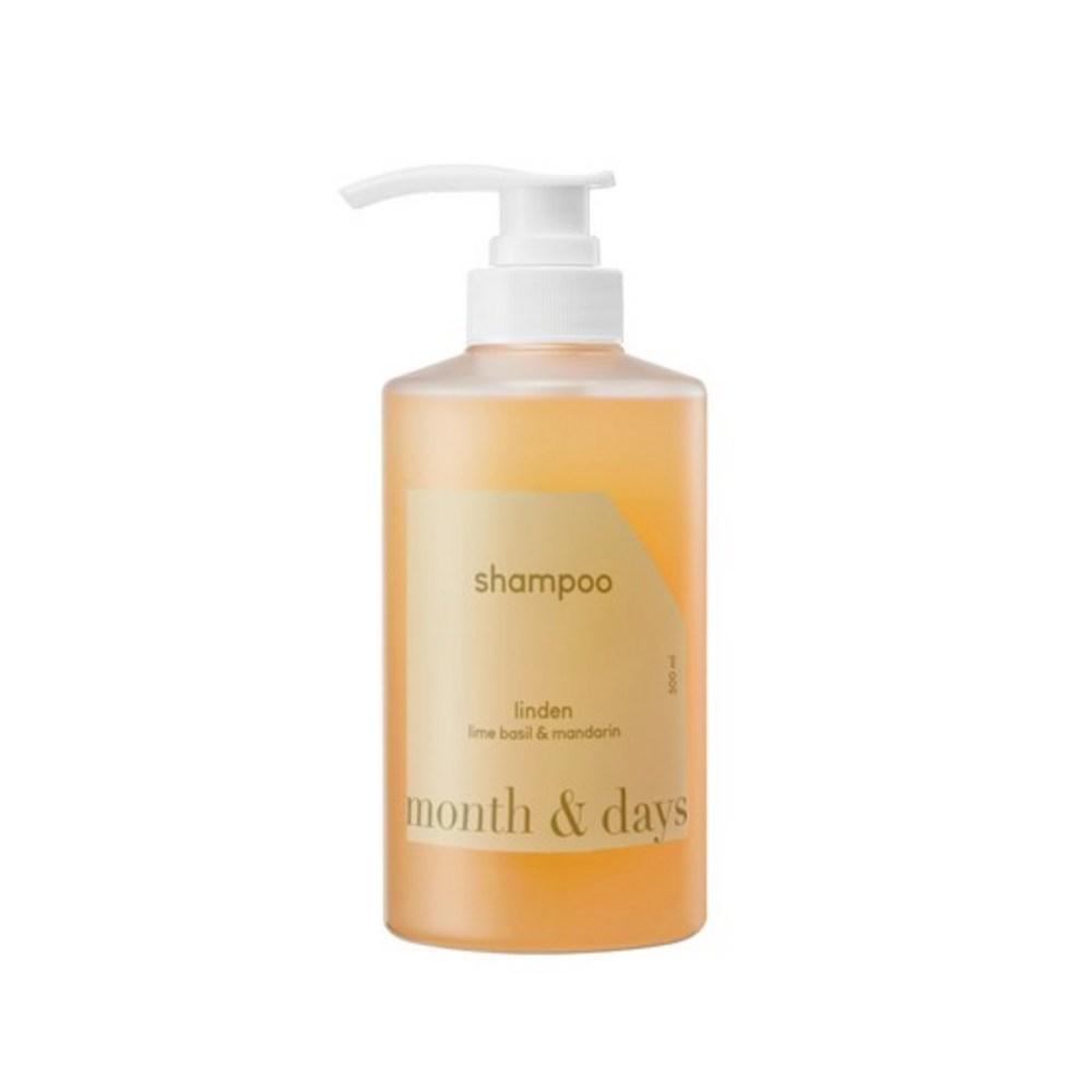 Month & Days Perfume Care Shampoo Linden Lime & Basil Mandarin 500ml