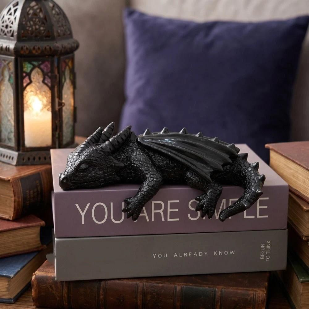 Decoration Dragon Statue Resin Desktop Ornament Creative Dragon Sculpture Home Decor