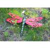 Metal Dragonfly Wall Decoration Garden Fence Outdoor Wall Art for Ideal Gift Outdoor Wall Decoration Suitable for Yard P