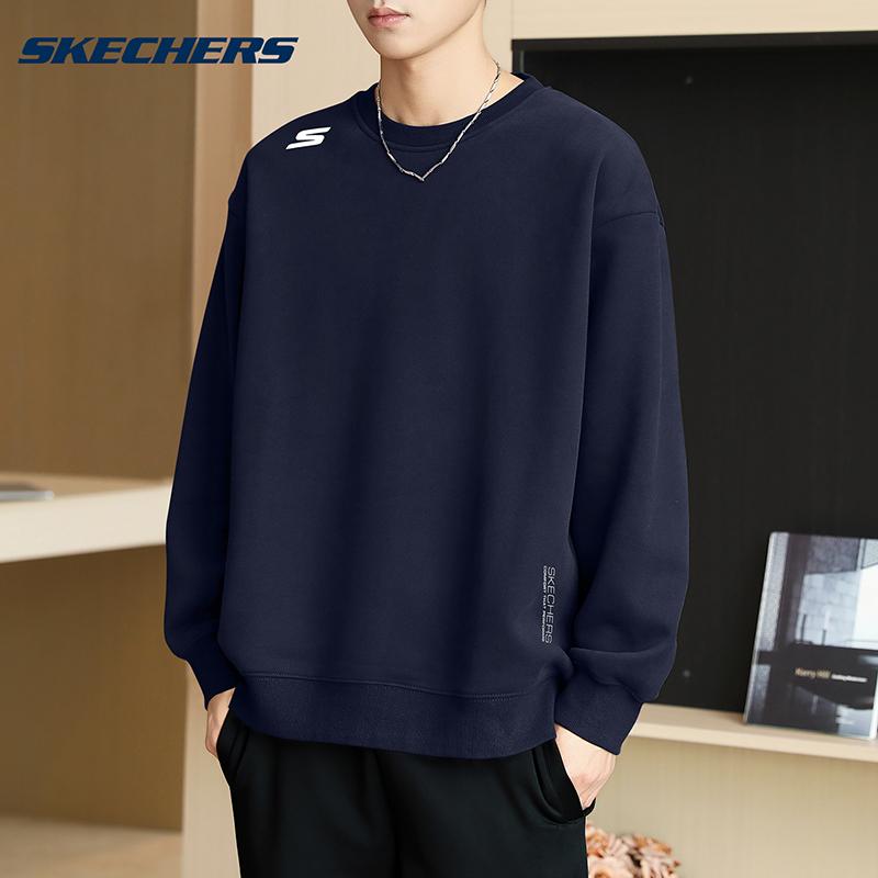 Skechers Crew Neck Pullover Sweatshirt Base Layer Men's Odyssey Gray P425M232-026R
