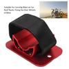 Car Roof Bike Rear Wheel Bracket Aluminum Alloy Wear Resistant Car Rooftop Bike Rear Mount for Car Coupes Hatchbacks