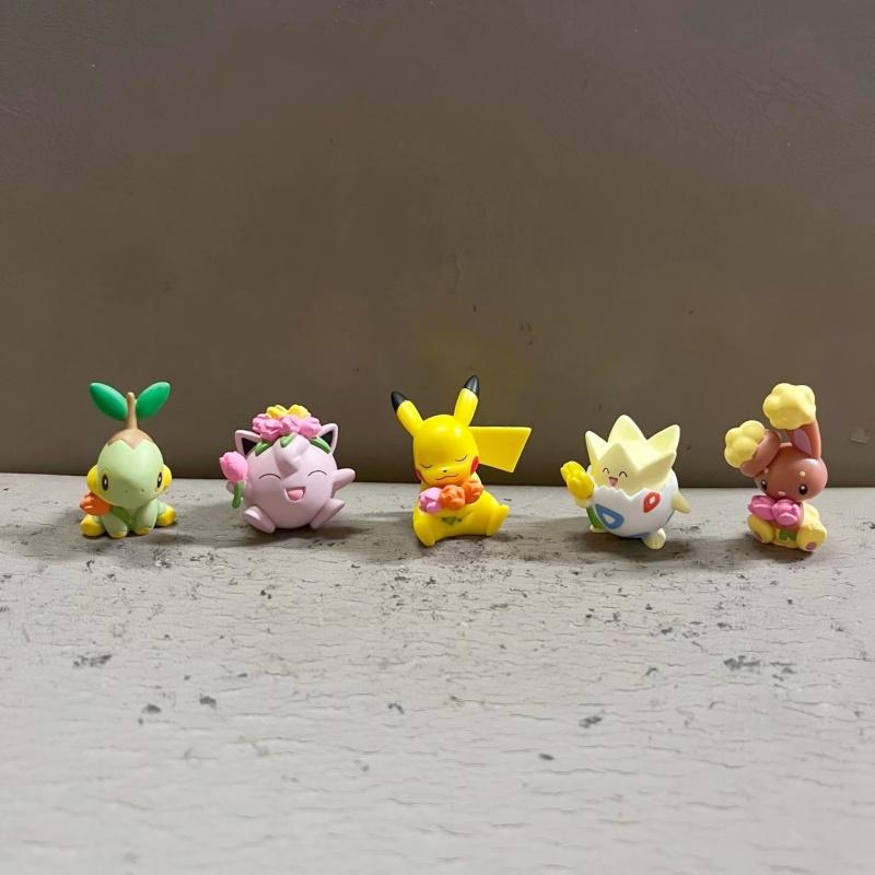 Togepi Gashapon Figure Pokapoka Biyori 2 Collectible Anime Desktop Ornament Adult Collection Decor