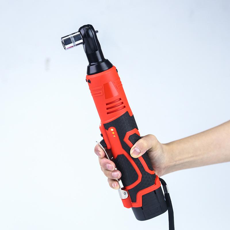 

Электрический ключ с углом 90 градусов, зарядный ключ с храповым механизмом 18 В, быстрая литиевая сценическая ферма