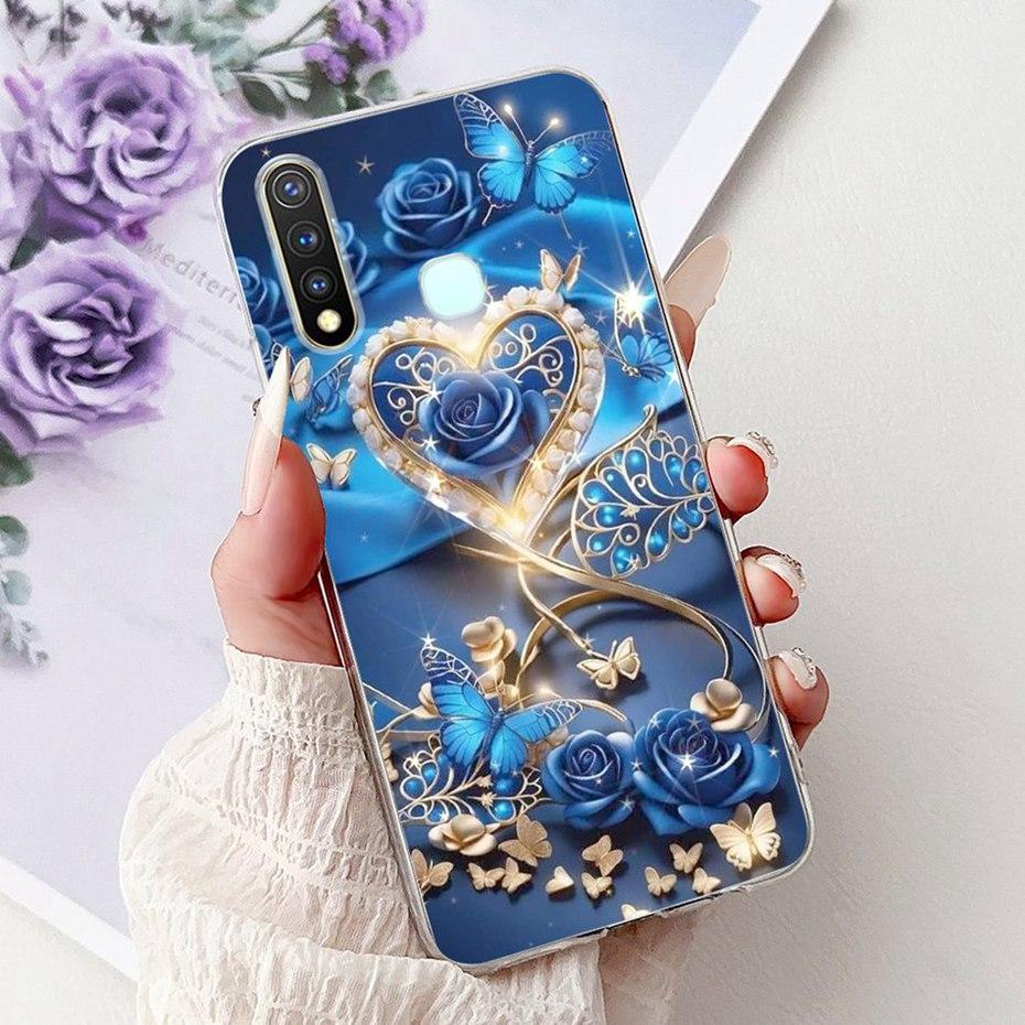 New Design Phone Case For Vivo 1915 Y19 Y5s Clear TPU Slim Back Cover For Vivo Y19 Y5s 1915 Soft Silicone Cases