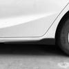 Pair of Car Side Skirt Cover Trim Rocker Splitters Winglet Anti Scratch (Short)
