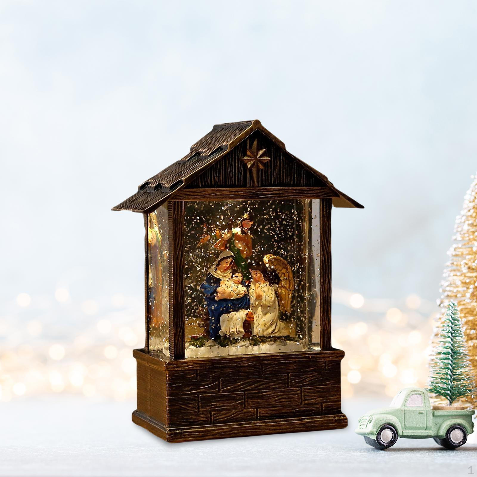 

Рождественский шар с огнями и водой для праздничного оформления Angel