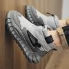 Men's Warm Winter Boots Waterproof Non-Slip Plush Lined Sneaker Shoes Winter Slippers Comfortable Male Boots