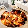 1pc The One Ring Carpet, Round Non-Slip Durable Large Size Office Carpet, Suitable for Office yy250908046