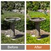 2Pcs Bird Bath Copper Disk With 3 Point Support Bird Bath Purification Plate Garden Outdoor Feeder Tray Cleaner Water Bowl