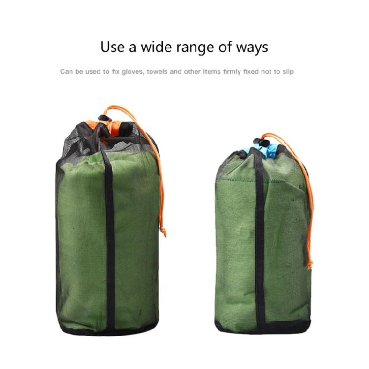 Golf Balls Bag Mesh Bag Storage Travel and Sports Polyester Mesh Drawstring Bag