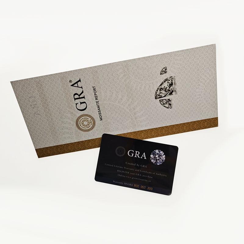 Moissanite Certified Gemstone Jewelry Carat Ring Pendant