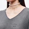Vero Moda Women's Autumn V-neck Slim Knit Dress