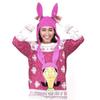 Cosplay Hat for Children Adult Windproof Foldable Winter Hat Cartoon Bunny Ear Shape Keep Warm Windproof Cycling Hat