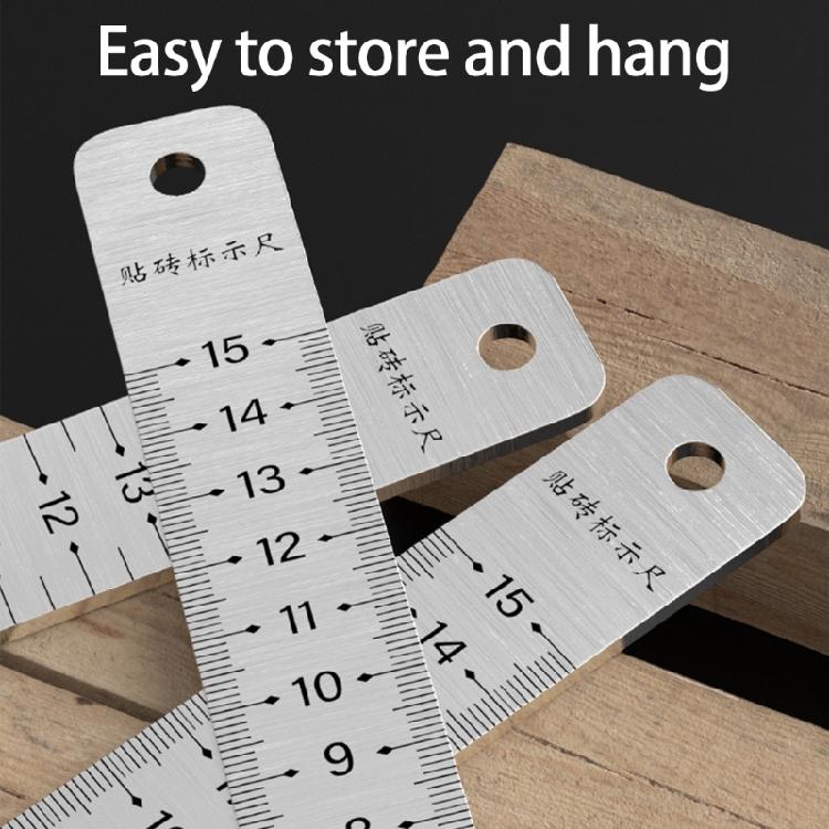 Equal Height Ruler Lay Floor Tile Special Tool Stick Horizontals Elevations Ruler