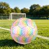 1pc Mermaid Scale Background Theme Soccer Ball Football, Size 5, Lightweight PVC, Outdoor Training Soccer Ball,Gift j61491