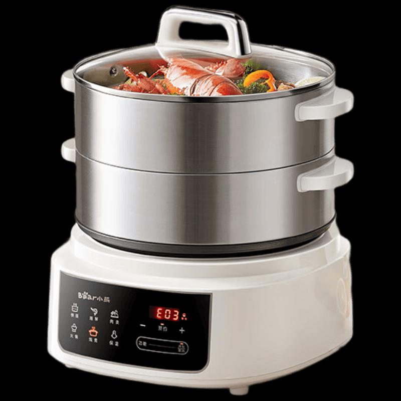 Bear 15L Multi-functional Electric Steamer and Cooker CN plug (adapter included)